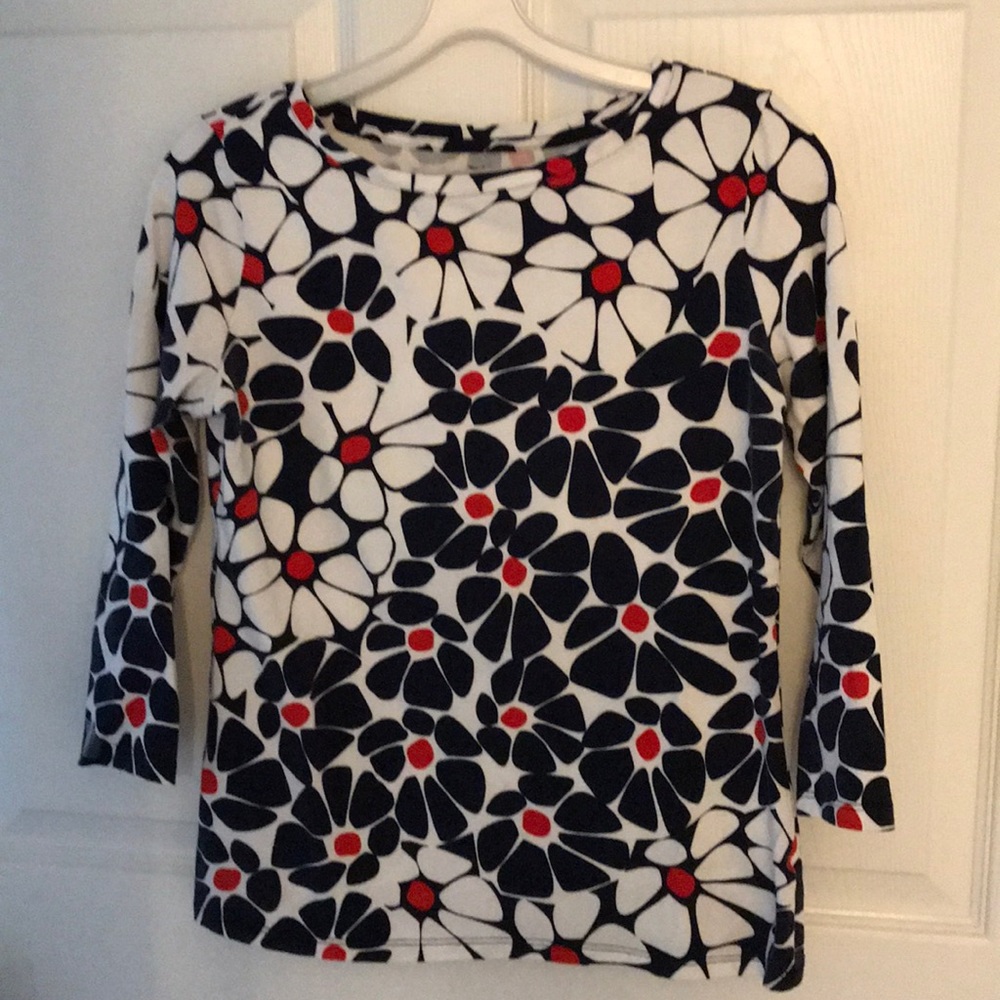 Talbots floral top